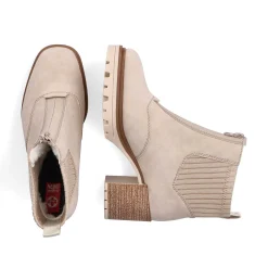Rieker Women'S Ankle Boots Gray Beige