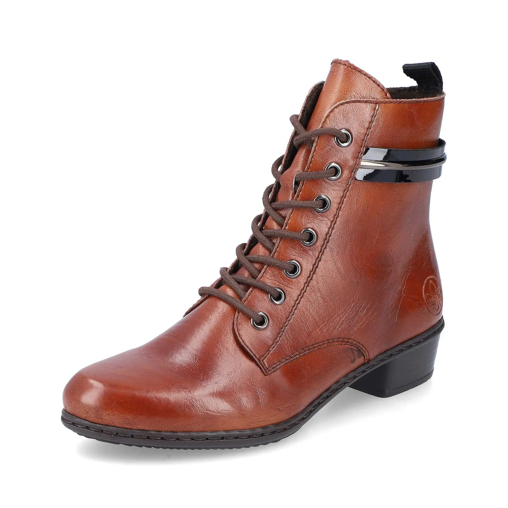 Rieker Women'S Ankle Boots Copper Brown