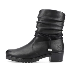 Rieker Women'S Ankle Boots Jet Black
