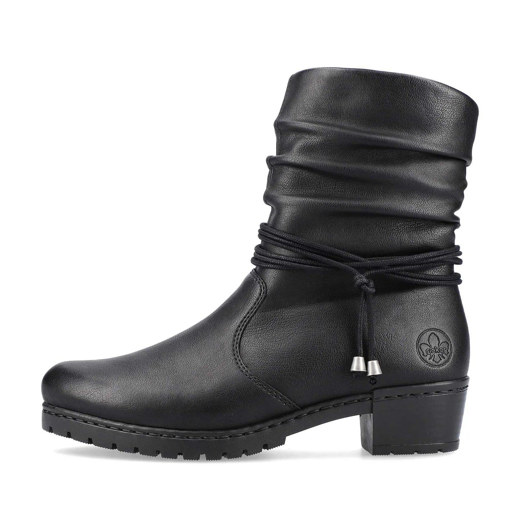 Rieker Women'S Ankle Boots Jet Black