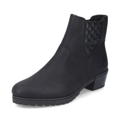 Rieker Women'S Ankle Boots Jet Black
