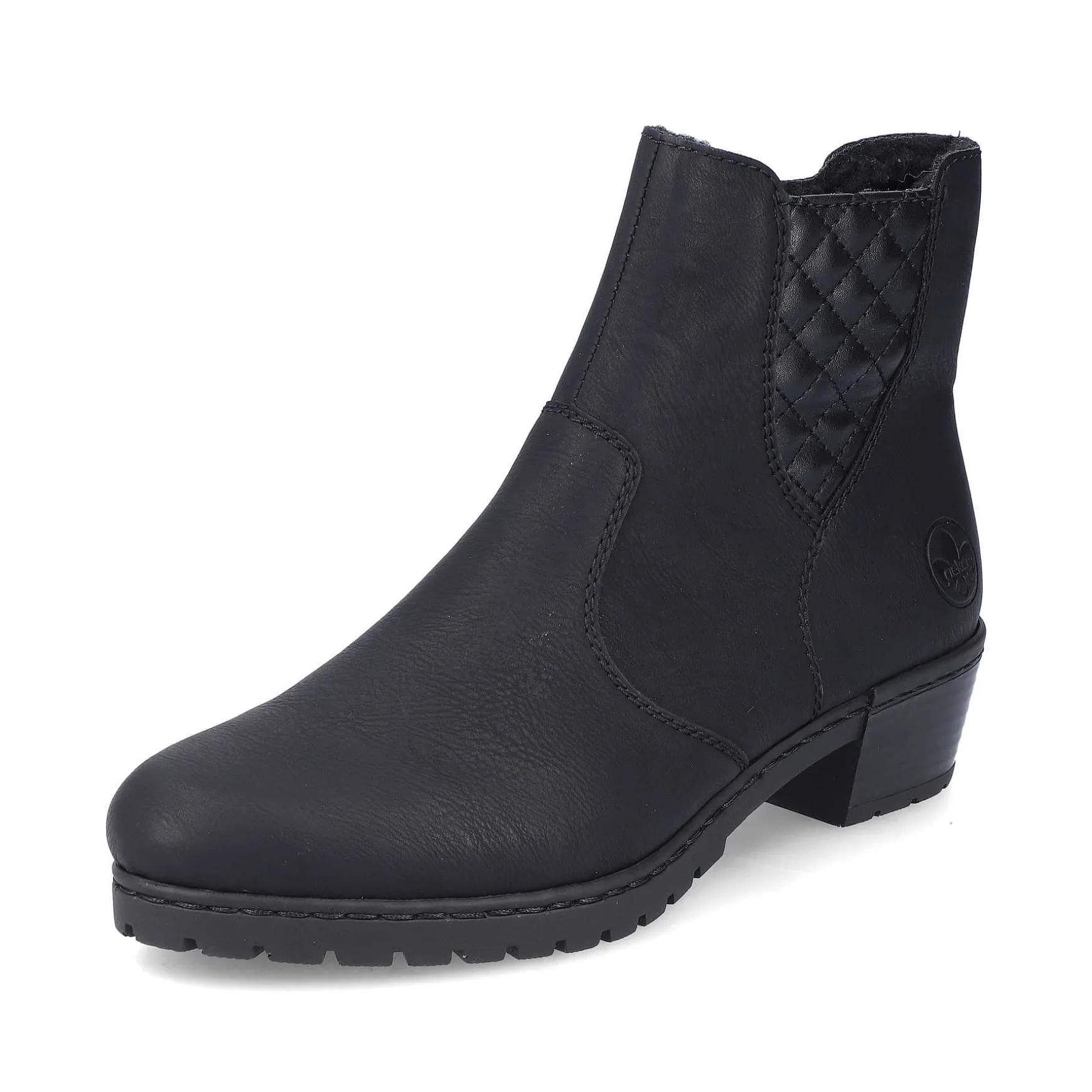 Rieker Women'S Ankle Boots Jet Black