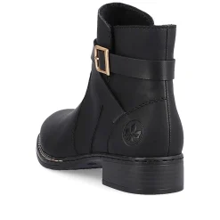 Rieker Women'S Ankle Boots Jet Black