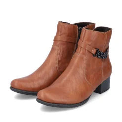 Rieker Women'S Ankle Boots Fox Brown