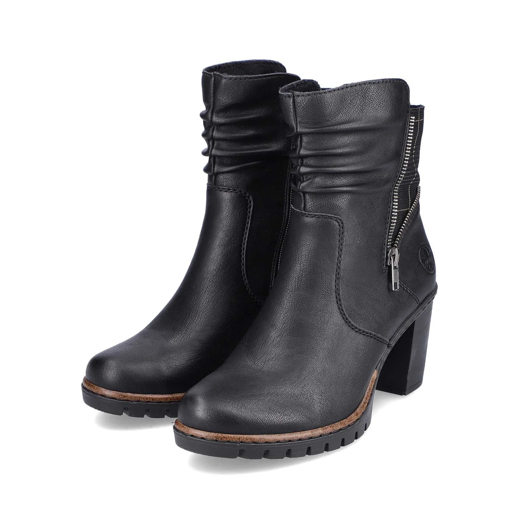 Rieker Women'S Ankle Boots Jet Black