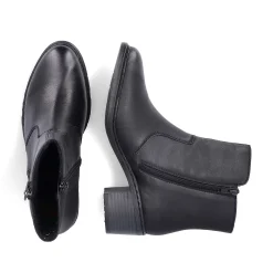 Rieker Women'S Ankle Boots Night Black