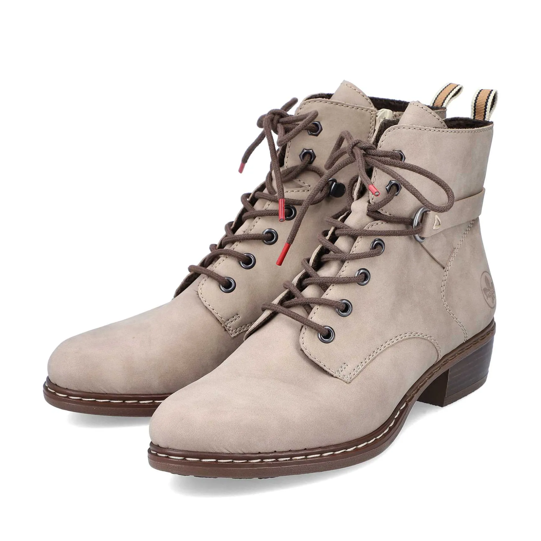 Rieker Women'S Ankle Boots Light Beige