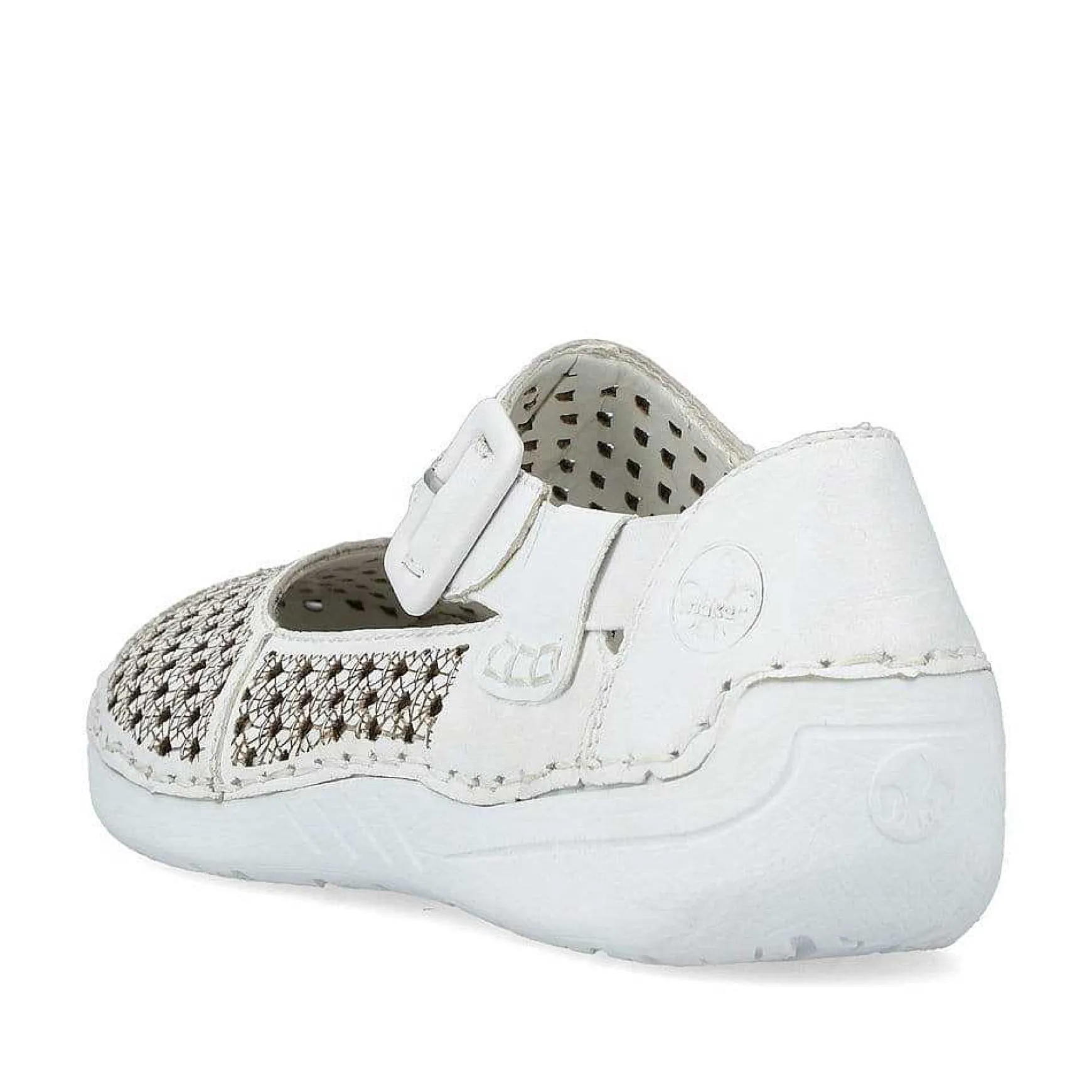 Rieker Women'S Ballerinas Crystal White