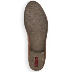 Rieker Women'S Ballerinas Chestnut Brown