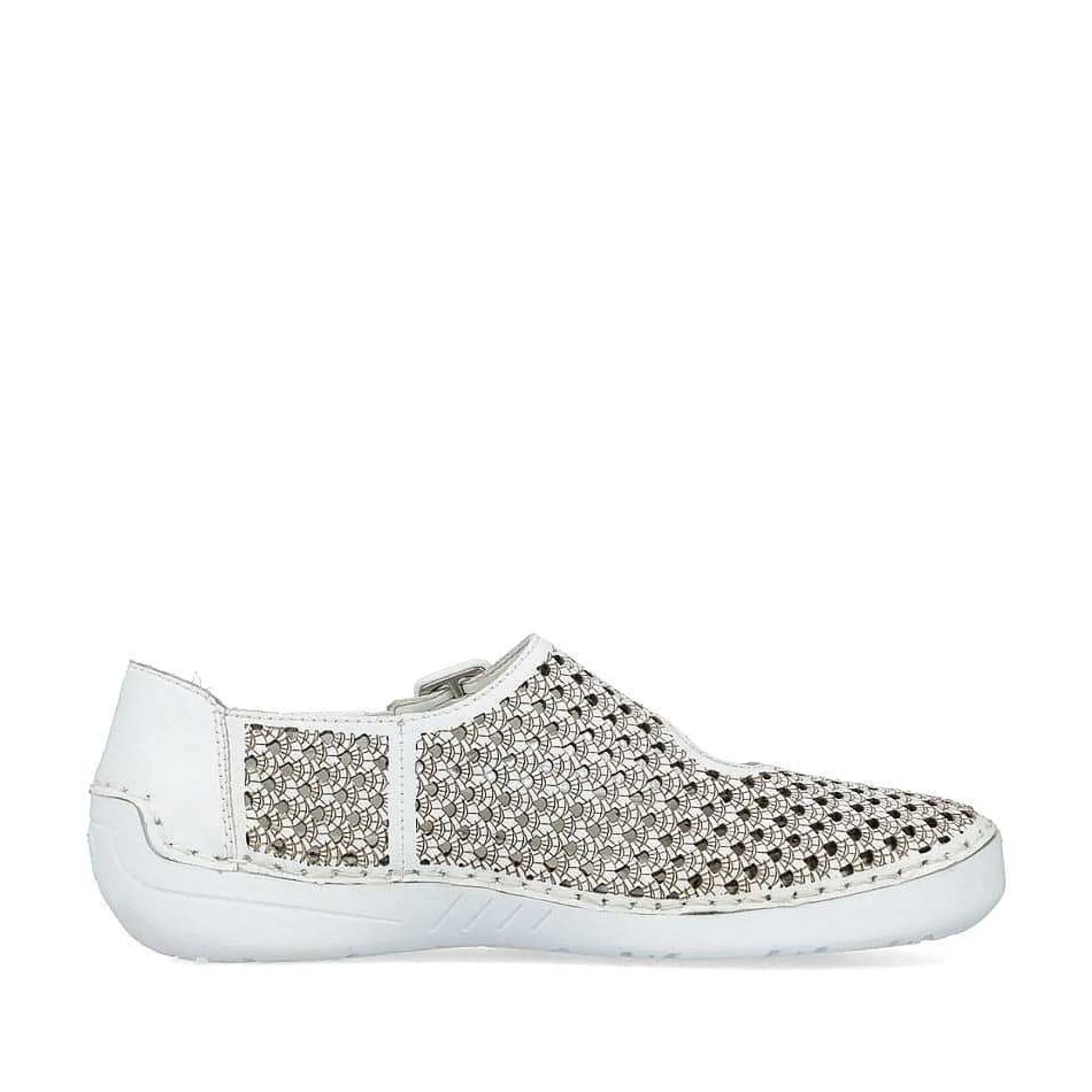 Rieker Women'S Ballerinas Crystal White