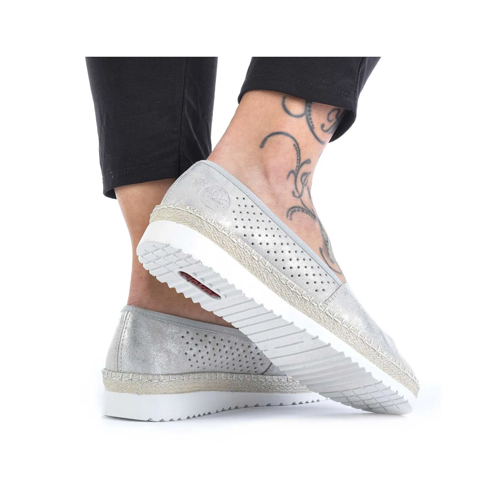 Rieker Women'S Ballerinas Silver
