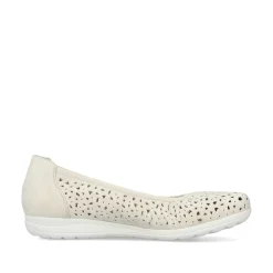 Rieker Women'S Ballerinas Light Beige
