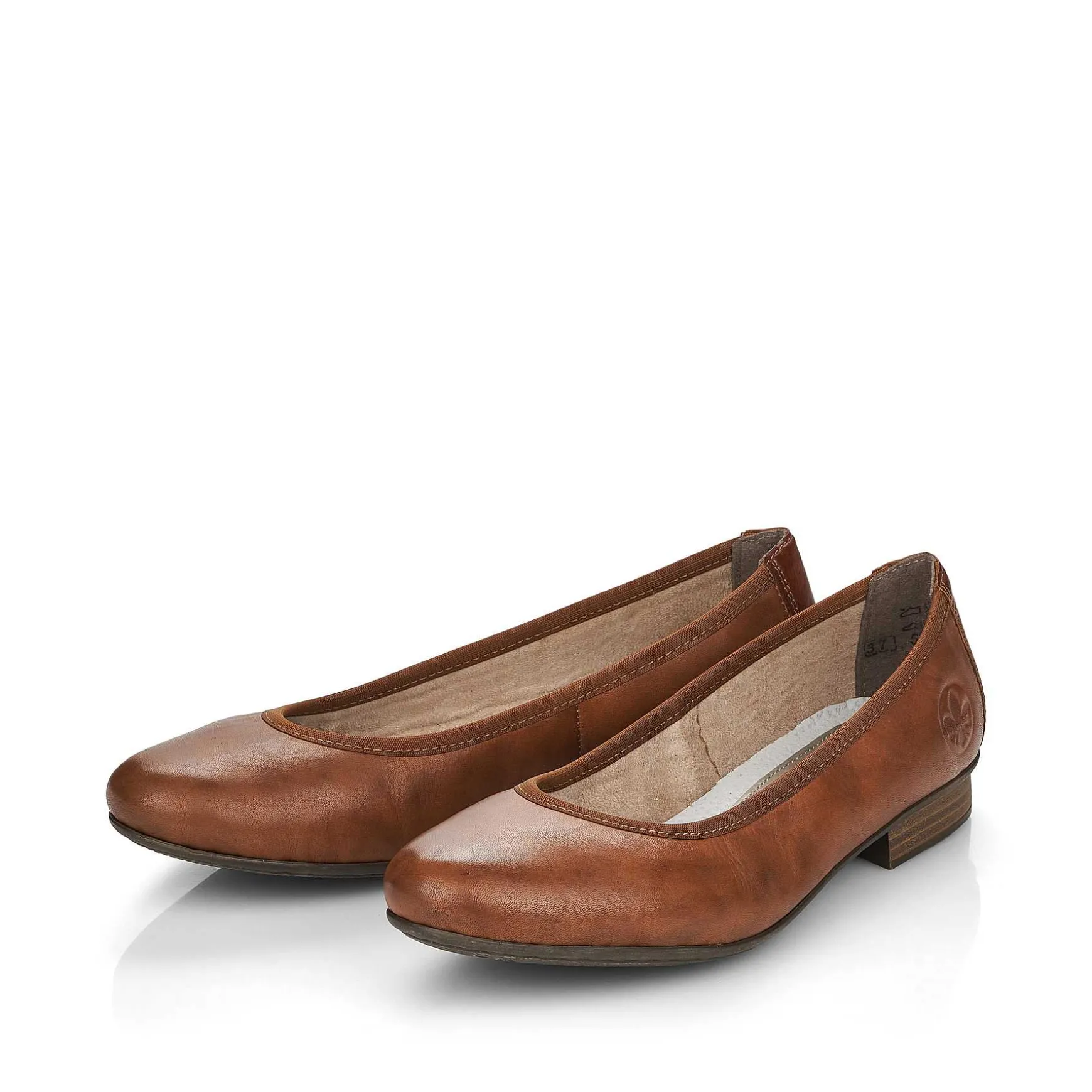Rieker Women'S Ballerinas Chestnut Brown