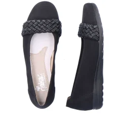 Rieker Women'S Ballerinas Night Black