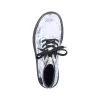 Rieker Women'S Biker Boots Silver White