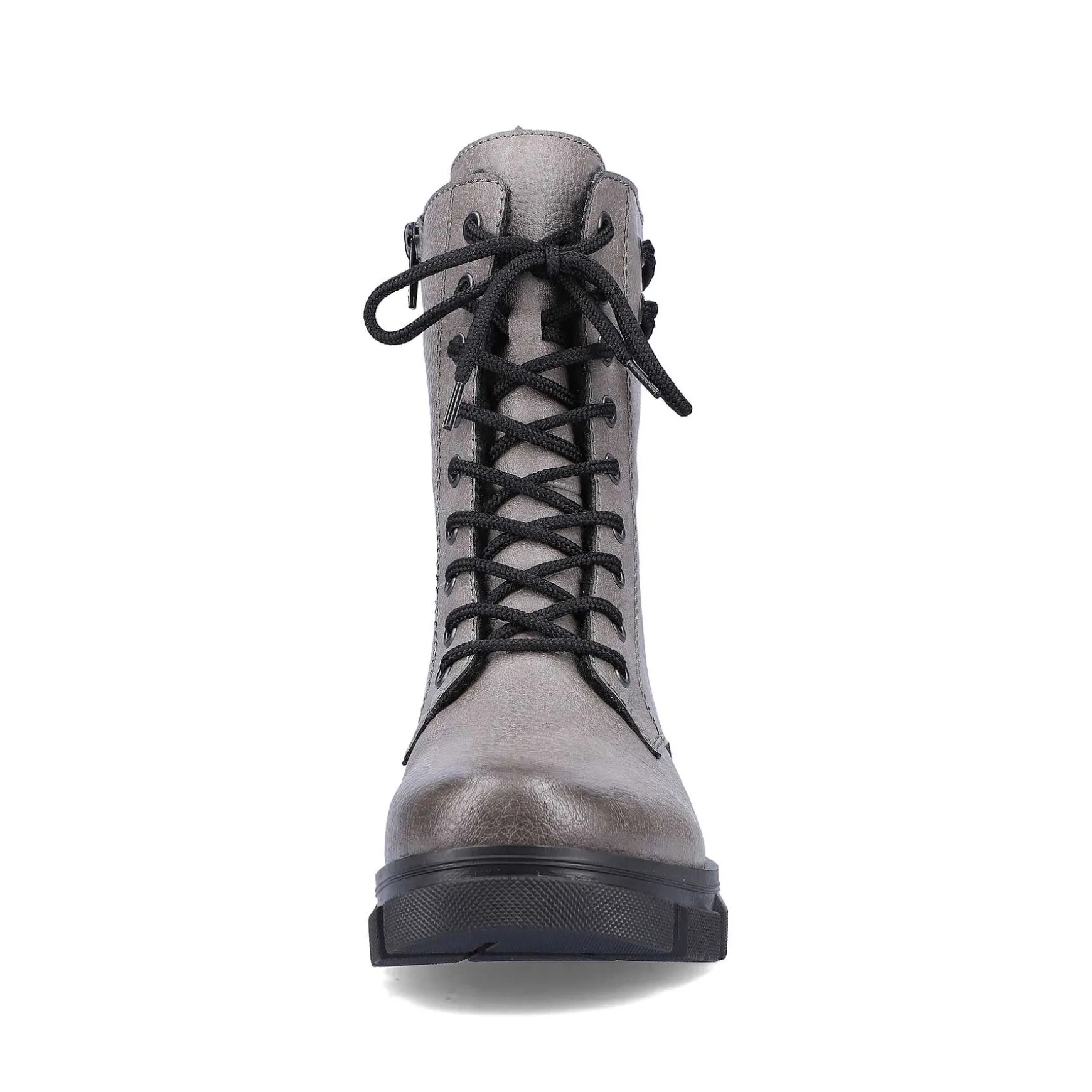 Rieker Women'S Biker Boots Granite Gray