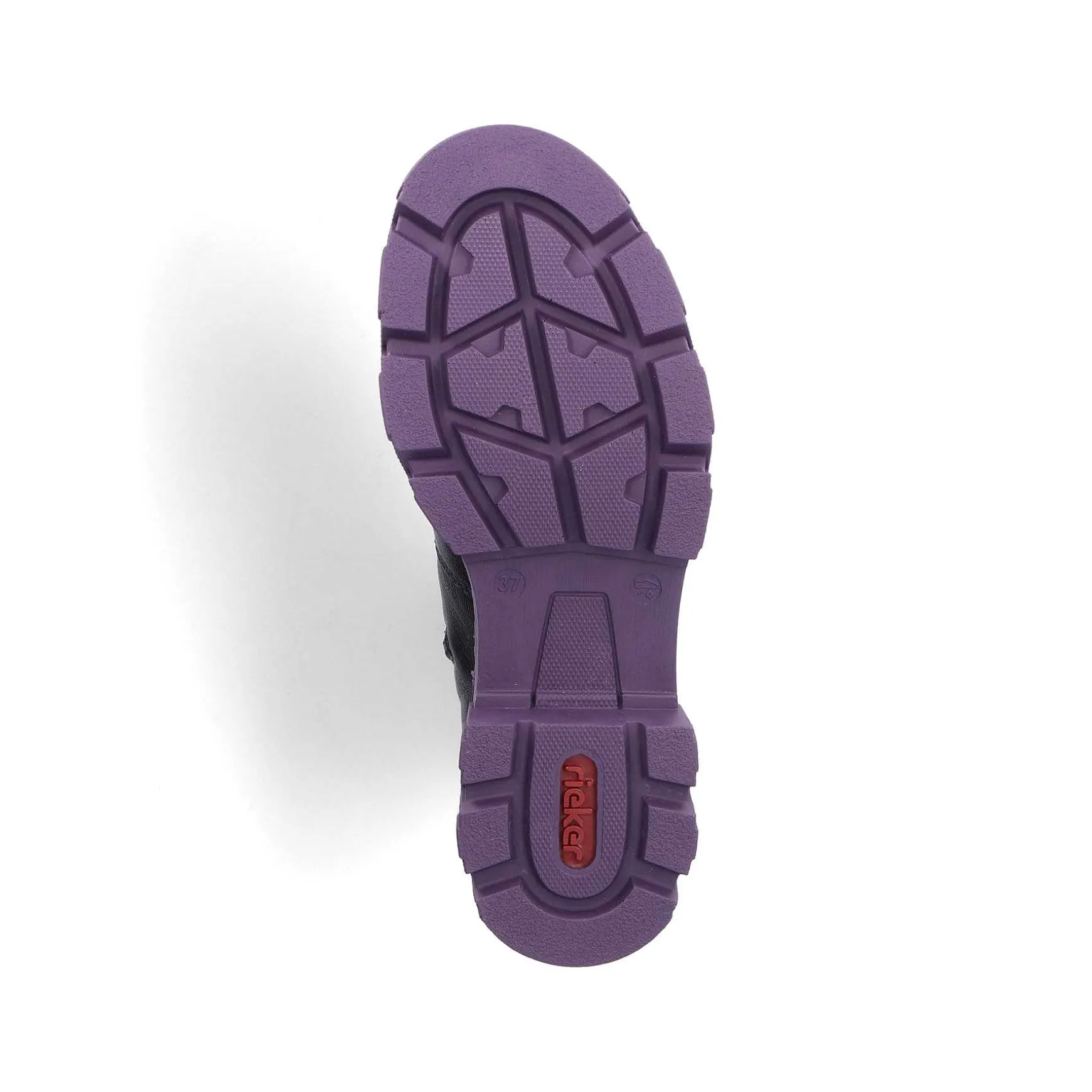 Rieker Women'S Biker Boots Night Black-Purple