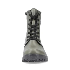 Rieker Women'S Biker Boots Gray Green