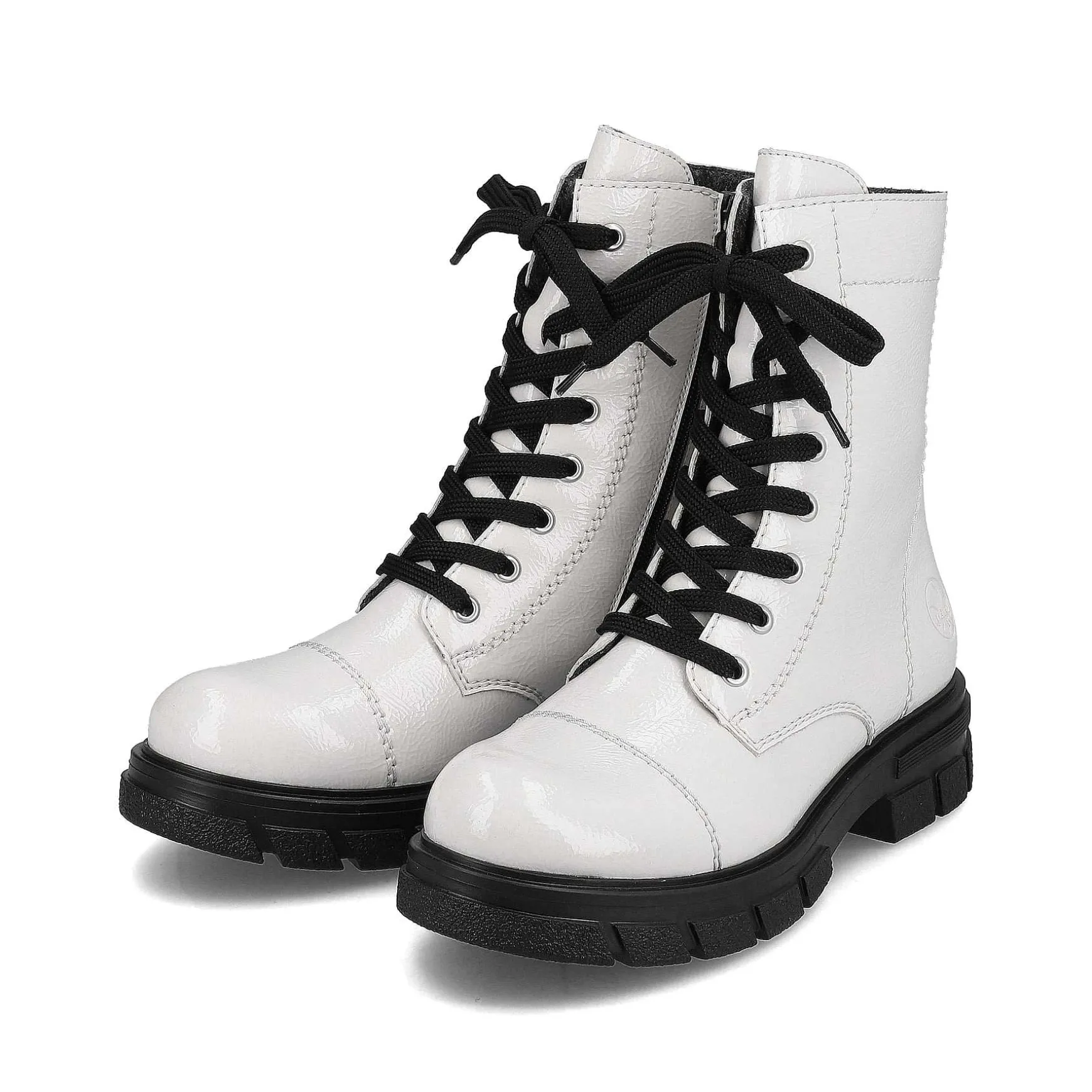 Rieker Women'S Biker Boots Pure White