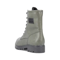 Rieker Women'S Biker Boots Gray Green