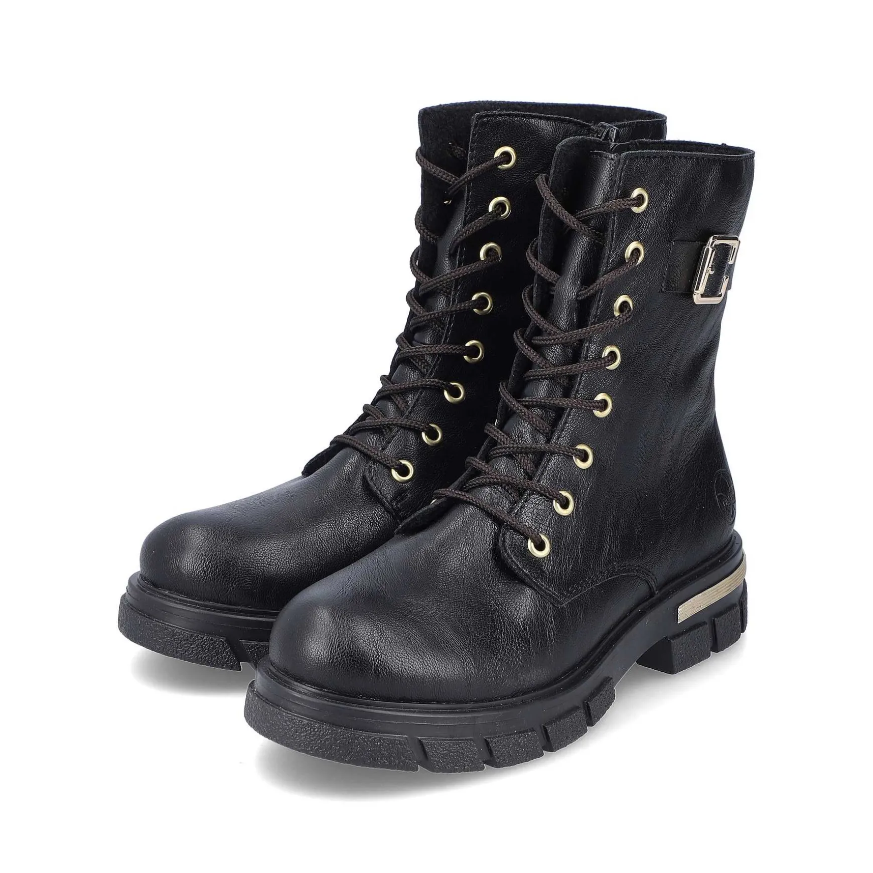Rieker Women'S Biker Boots Night Black