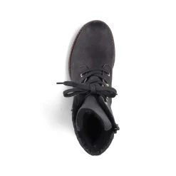 Rieker Women'S Biker Boots Jet Black