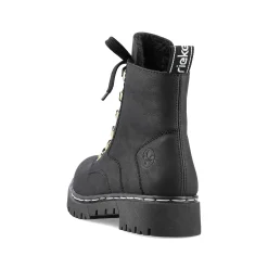 Rieker Women'S Biker Boots Jet Black