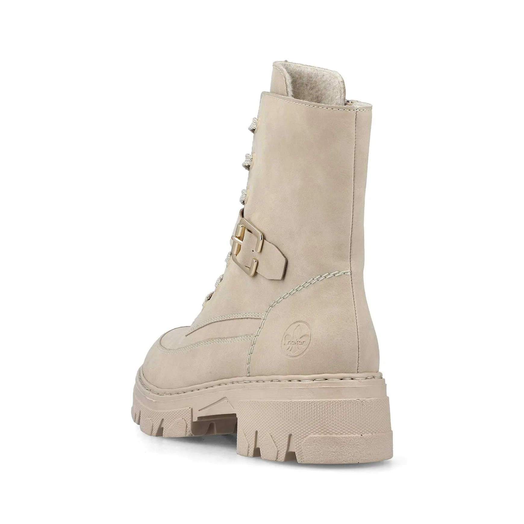 Rieker Women'S Biker Boots Champagne