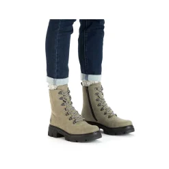 Rieker Women'S Biker Boots Mint Green