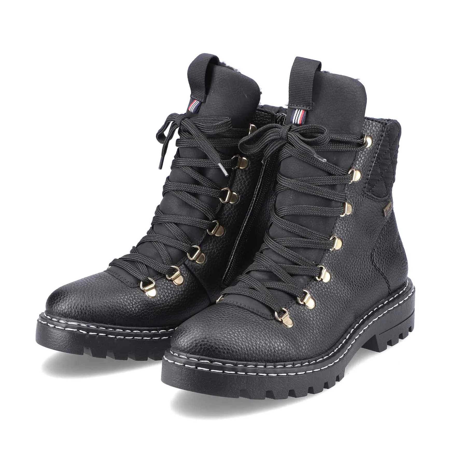 Rieker Women'S Biker Boots Night Black