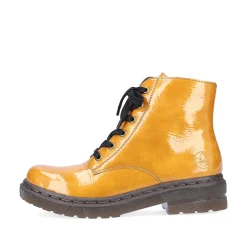 Rieker Women'S Biker Boots Honey Yellow