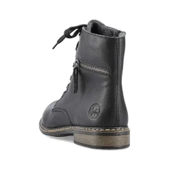 Rieker Women'S Biker Boots Jet Black