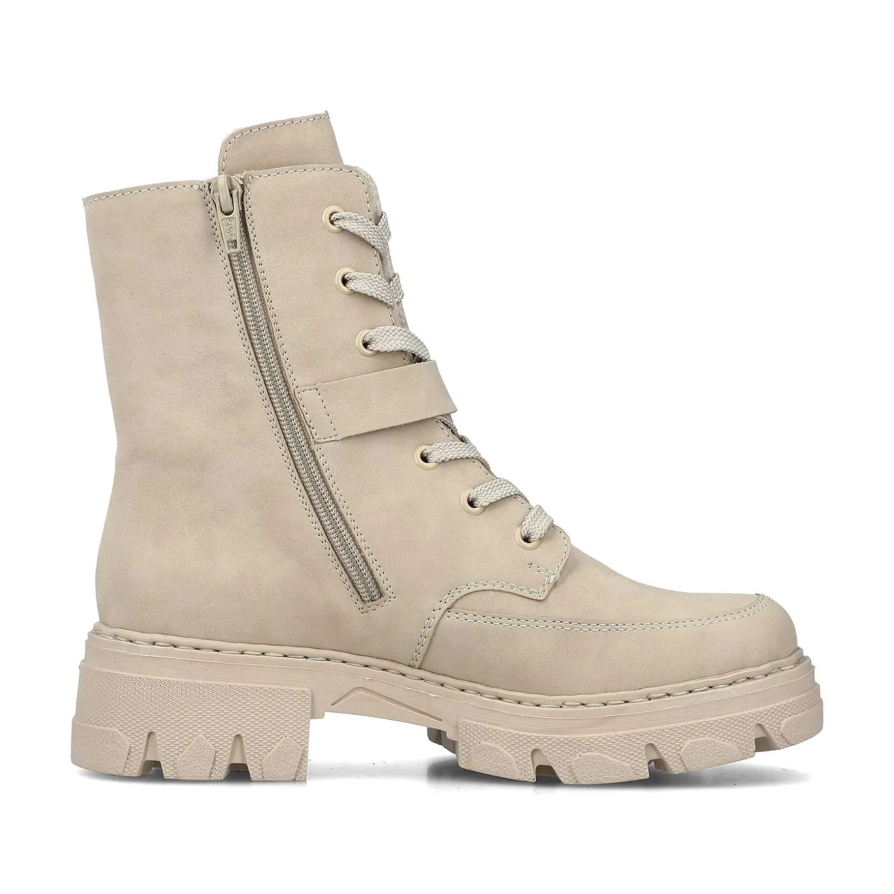Rieker Women'S Biker Boots Champagne