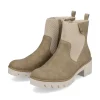 Rieker Women'S Chelsea Boots Beige Brown