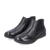 Rieker Women'S Chelsea Boots Glossy Black