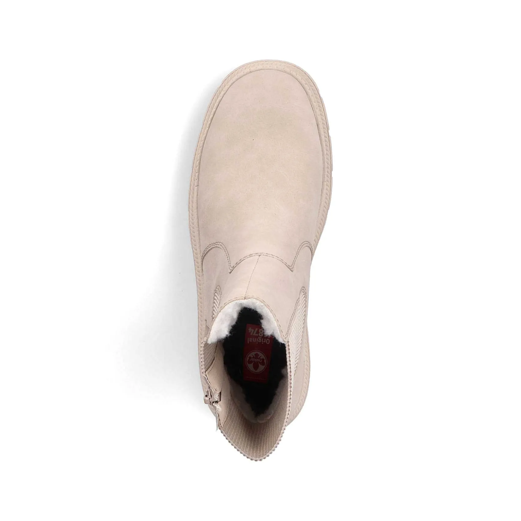 Rieker Women'S Chelsea Boots Champagne