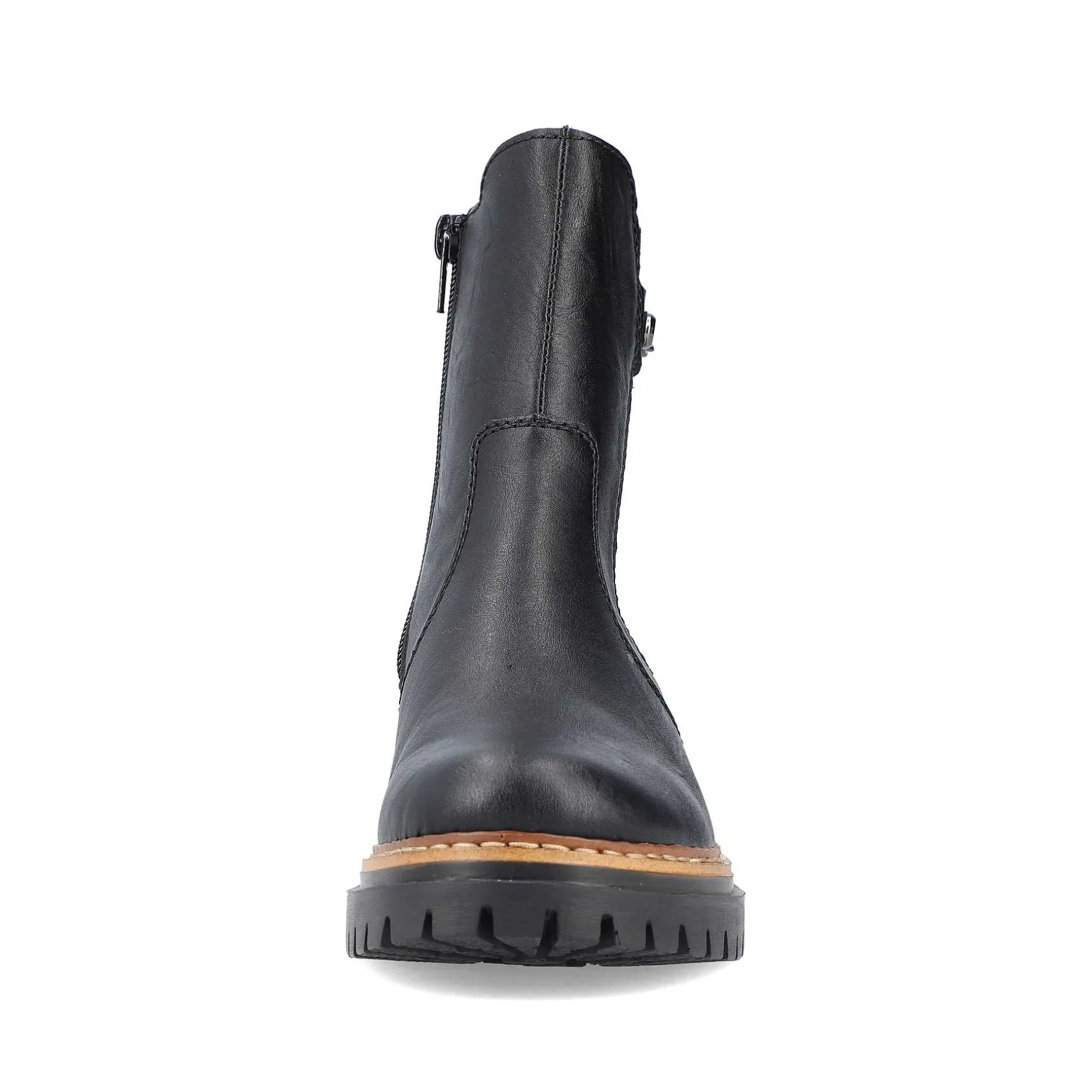 Rieker Women'S Chelsea Boots Asphalt Black