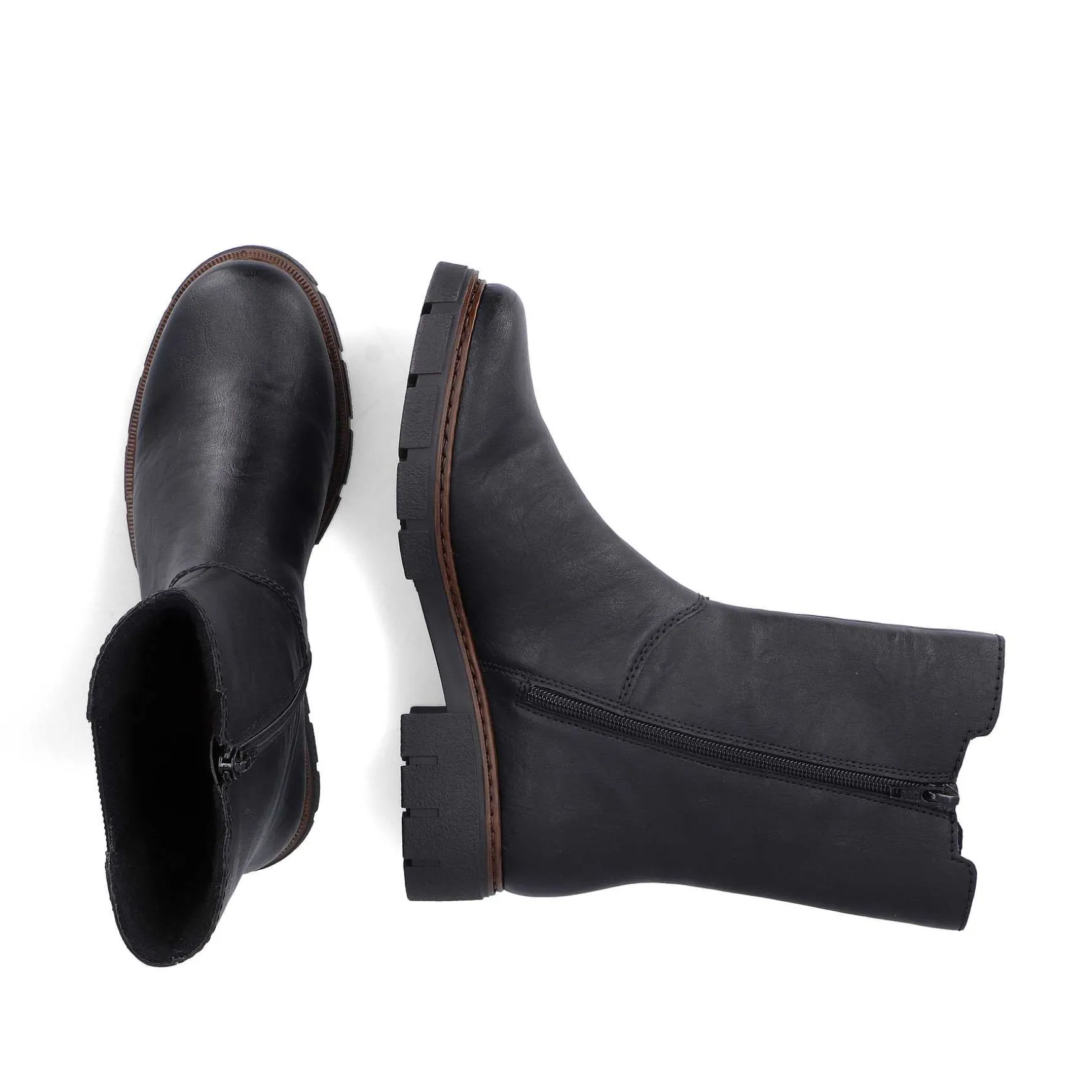 Rieker Women'S Chelsea Boots Jet Black