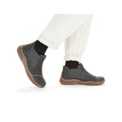 Rieker Women'S Chelsea Boots Anthracite