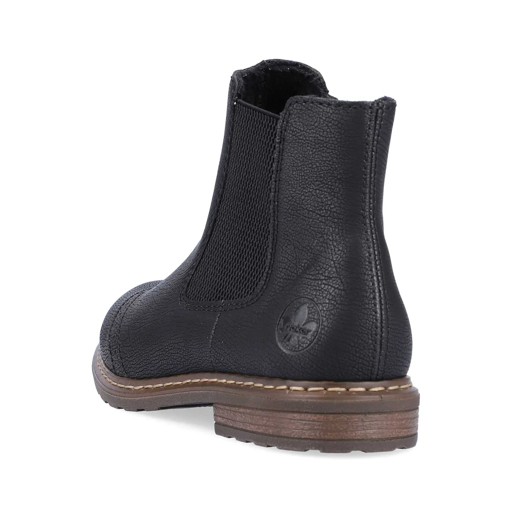 Rieker Women'S Chelsea Boots Asphalt Black