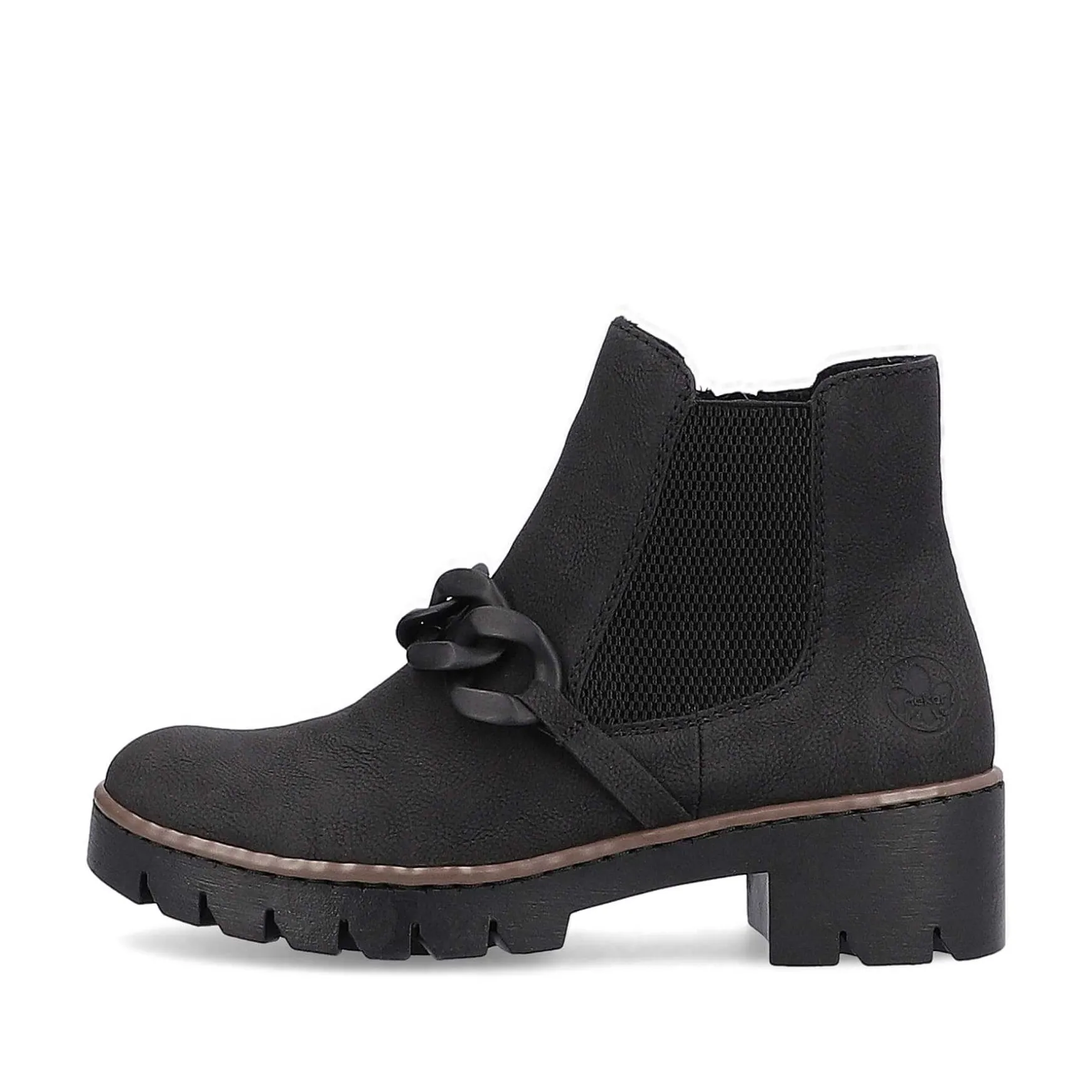 Rieker Women'S Chelsea Boots Jet Black