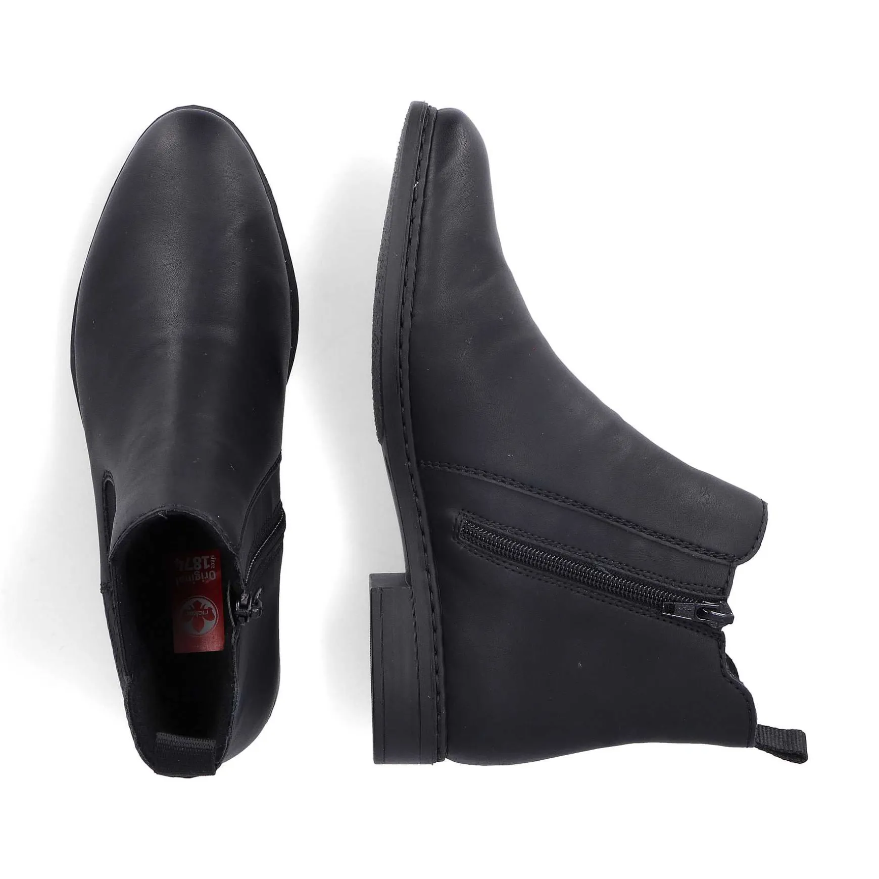 Rieker Women'S Chelsea Boots Night Black