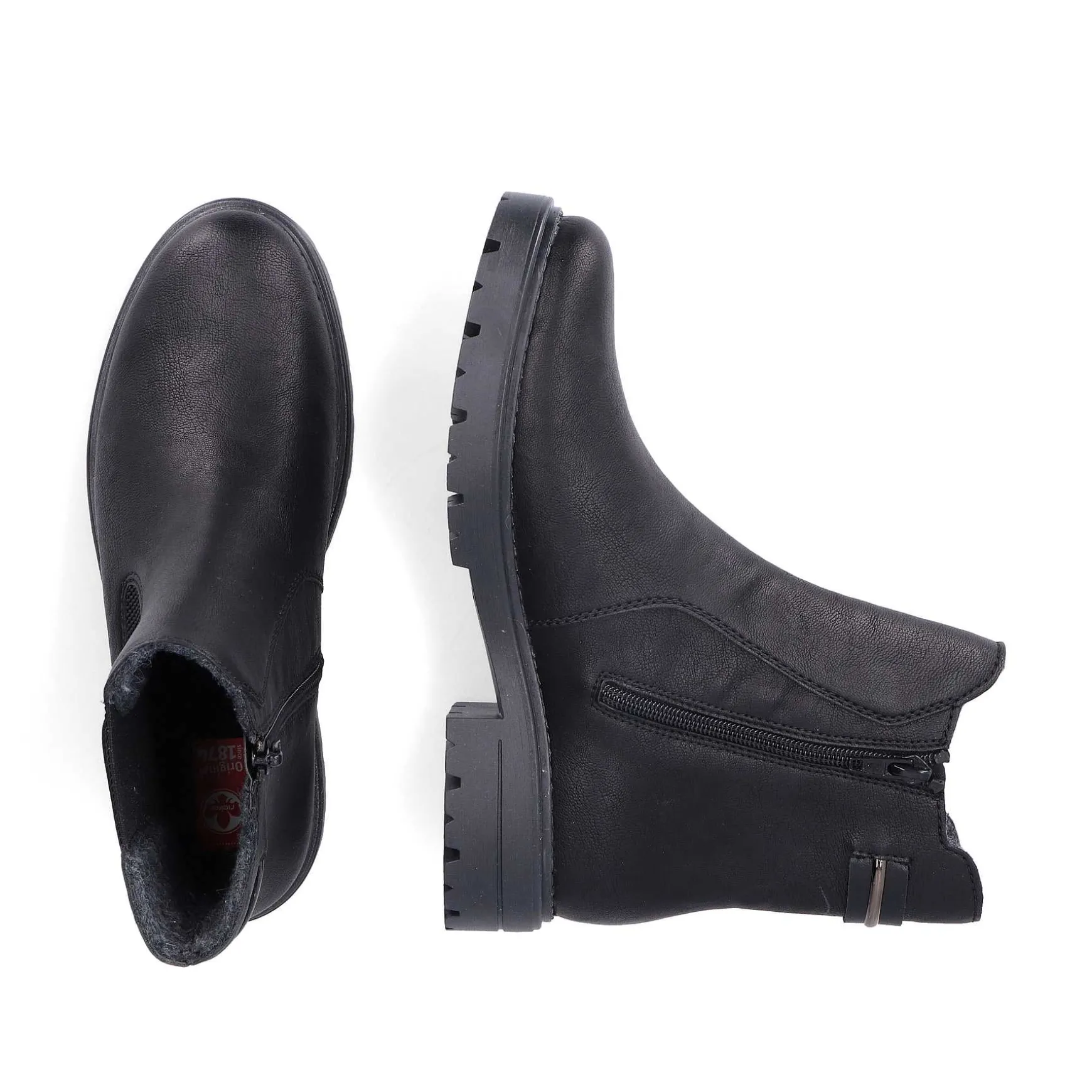 Rieker Women'S Chelsea Boots Night Black