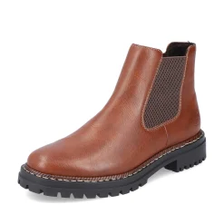 Rieker Women'S Chelsea Boots Fox Brown