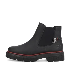Rieker Women'S Chelsea Boots Jet Black