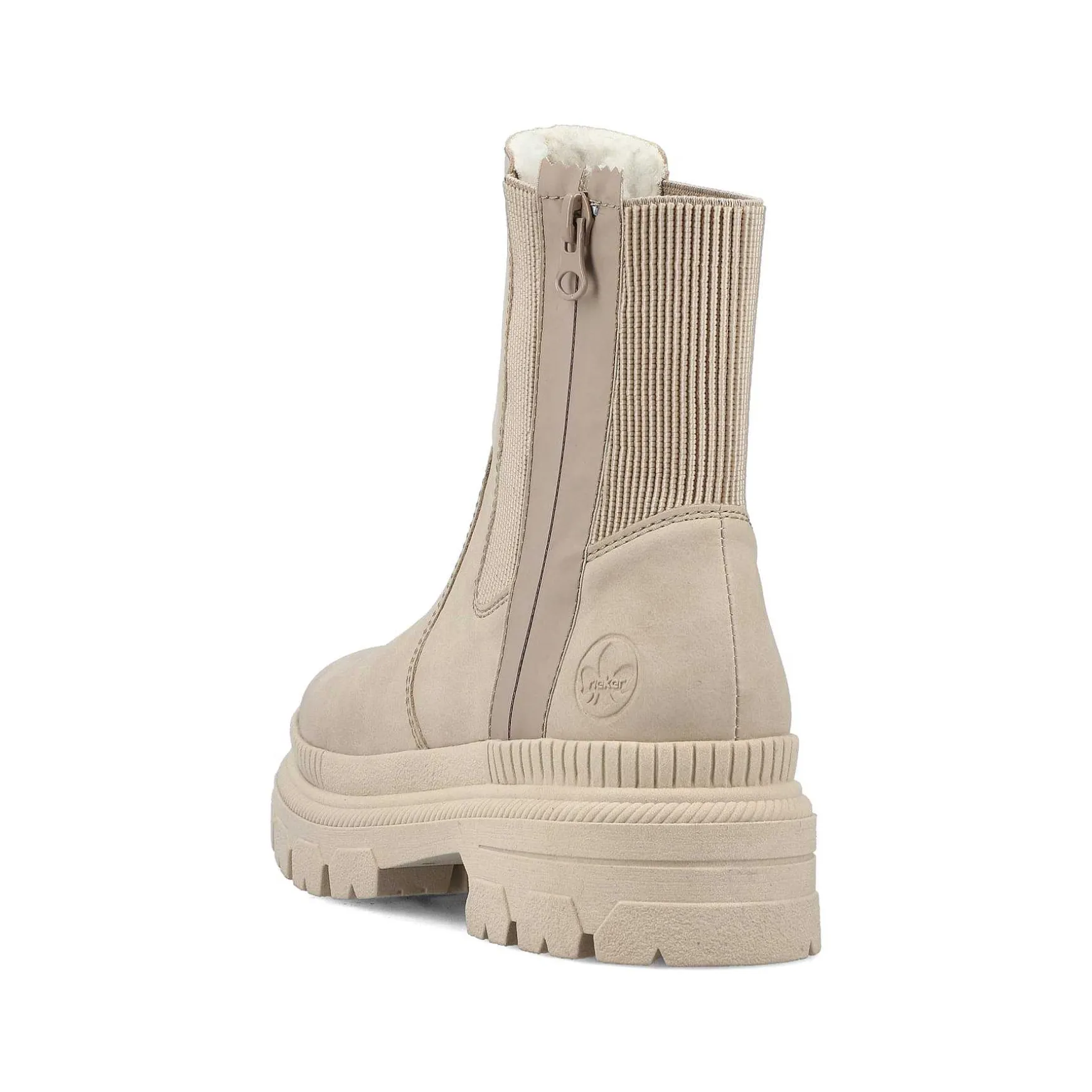Rieker Women'S Chelsea Boots Champagne