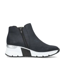 Rieker Women'S Chelsea Boots Dark Blue