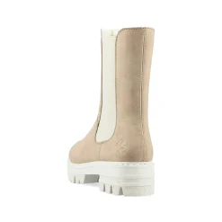 Rieker Women'S Chelsea Boots Sand Beige