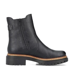 Rieker Women'S Chelsea Boots Asphalt Black