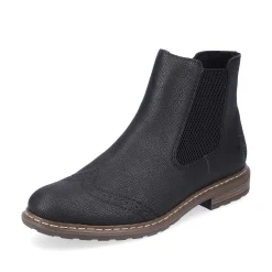 Rieker Women'S Chelsea Boots Asphalt Black
